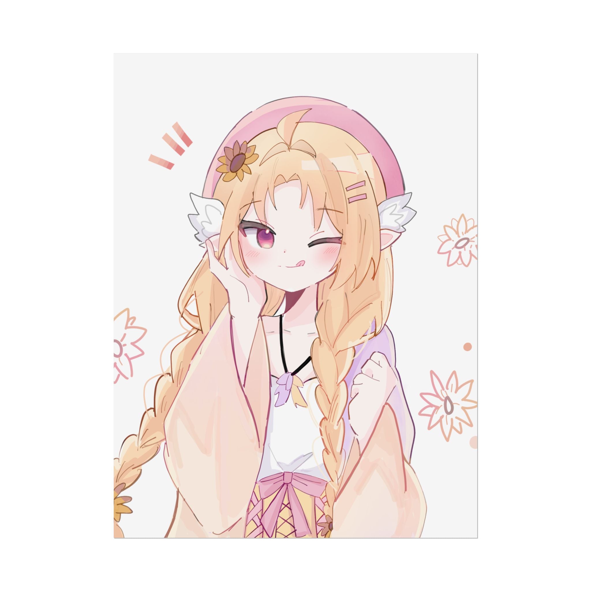 Momo Morning "Wink" Poster