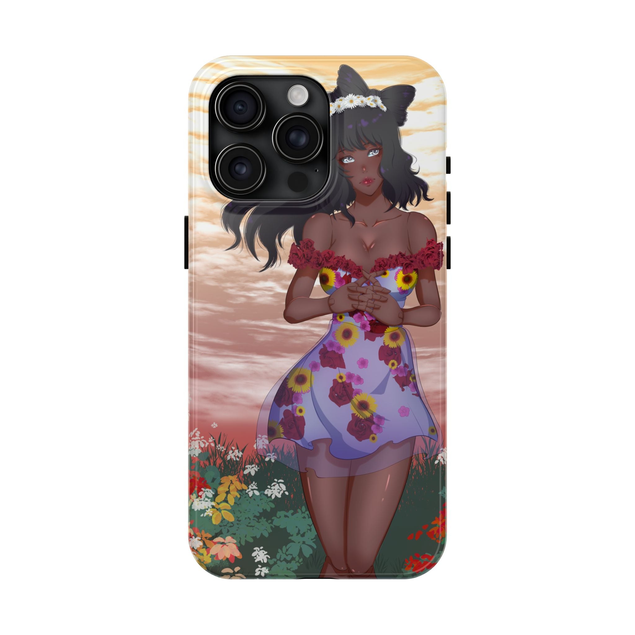 Vinnia Valentine "Rose Graden" Tough Phone Case