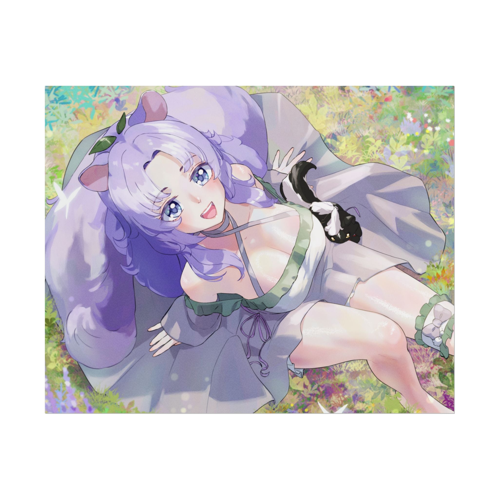 VerbenaVT "Garden Rest" Poster
