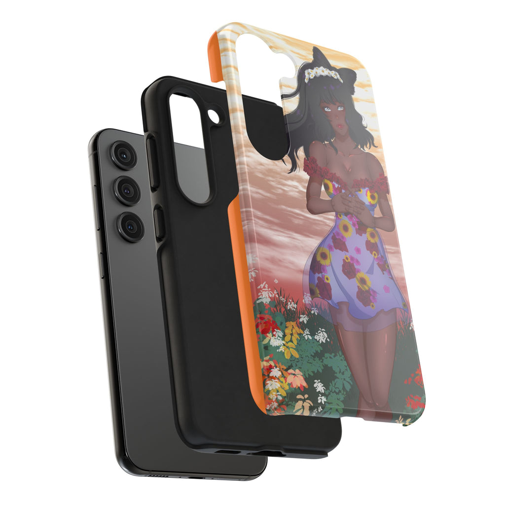 Vinnia Valentine "Rose Graden" Tough Phone Case