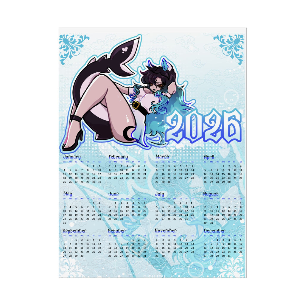 Sereana 2026 Calendar Poster