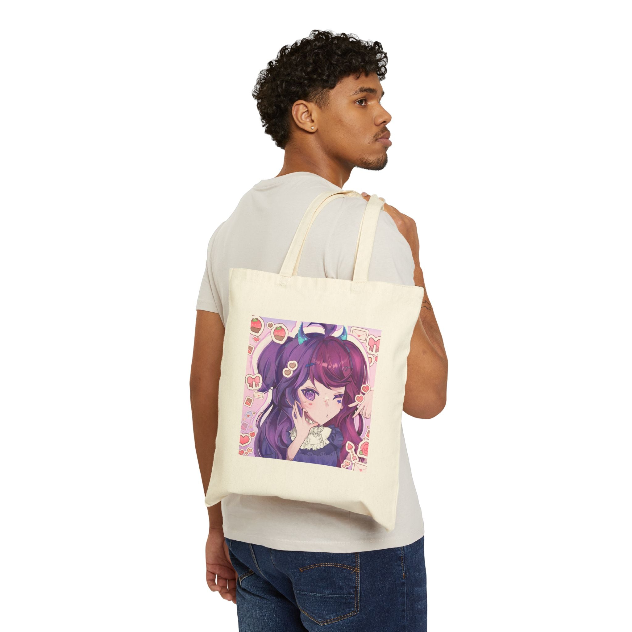 Schar Nyx "Chocolate Strawberries" Tote Bag