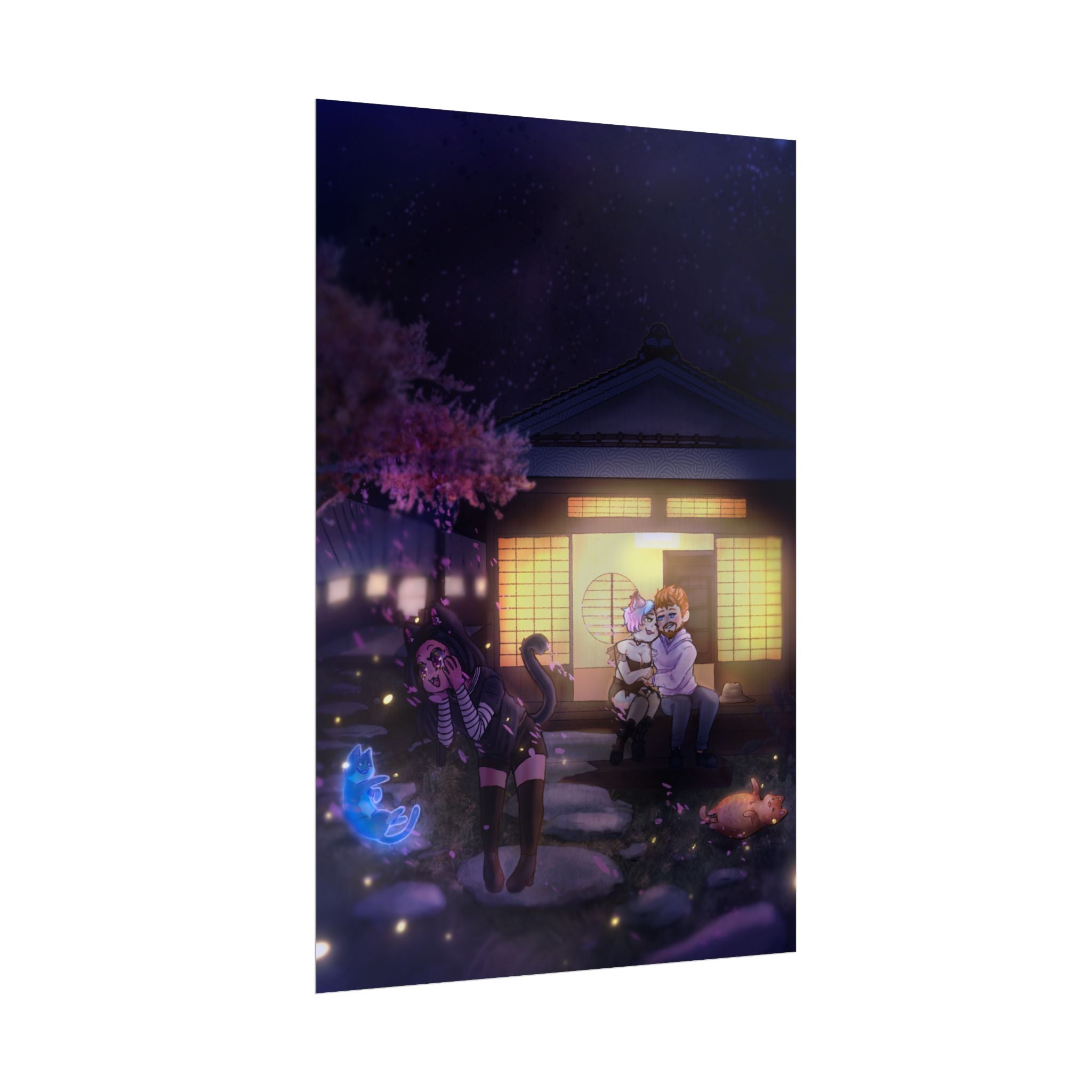 Firejemz "Cozy Night" Poster