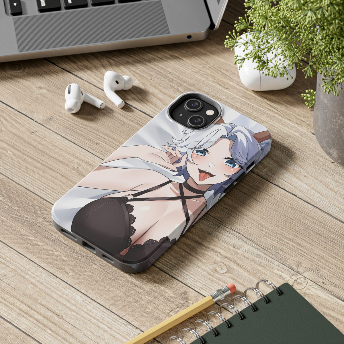 hauntedcorgi "Tongue Out" Phone Case