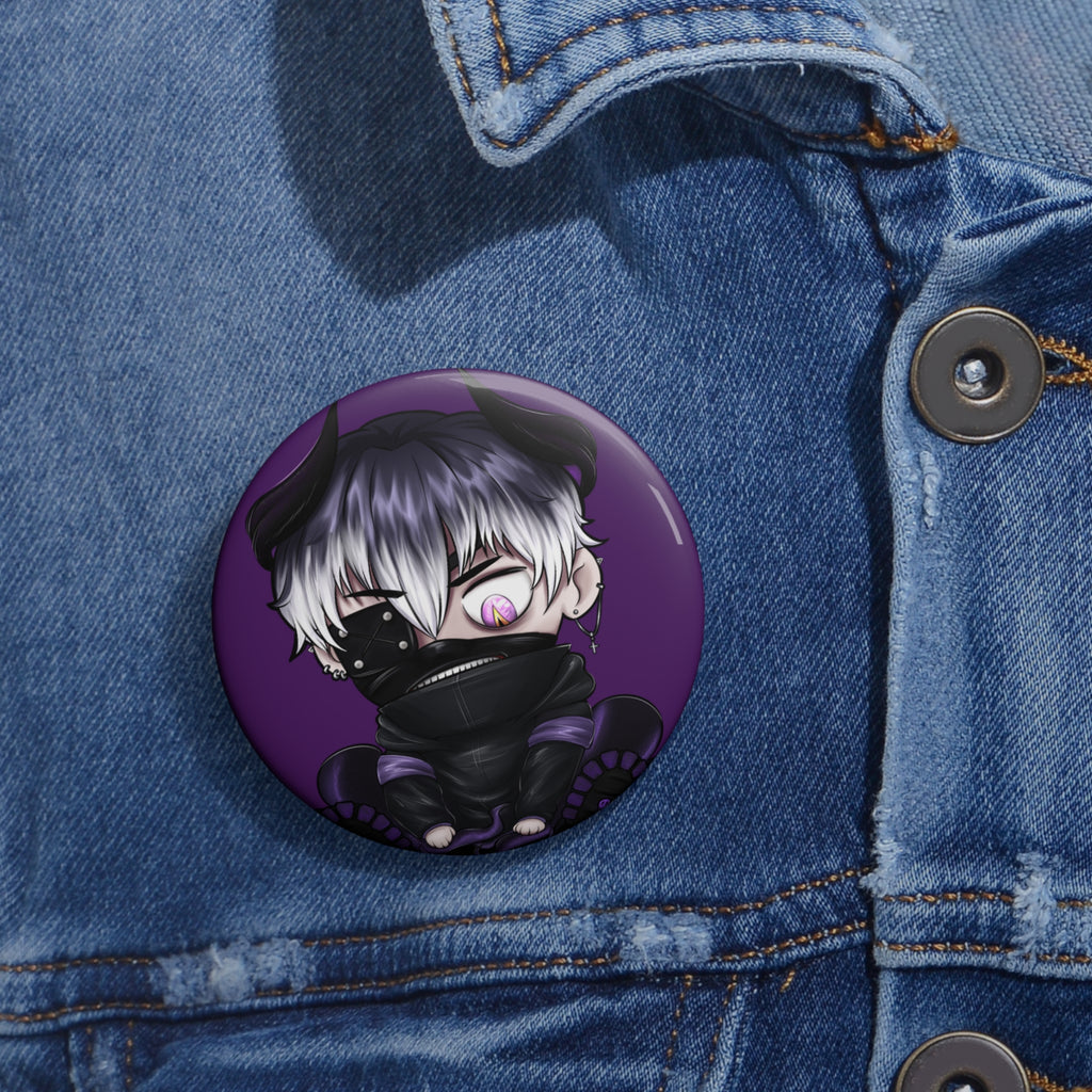 Ghastly Pin Button