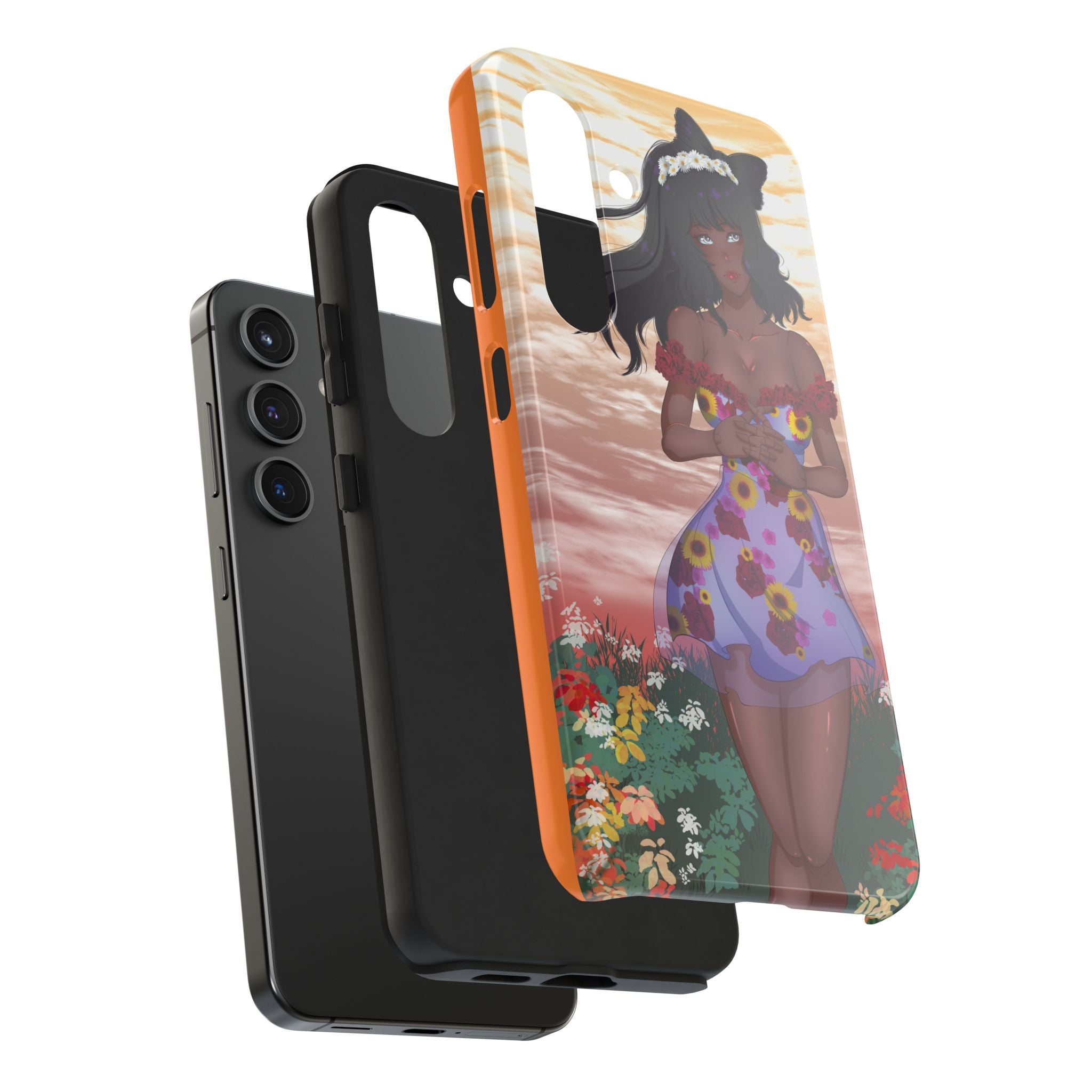 Vinnia Valentine "Rose Graden" Tough Phone Case