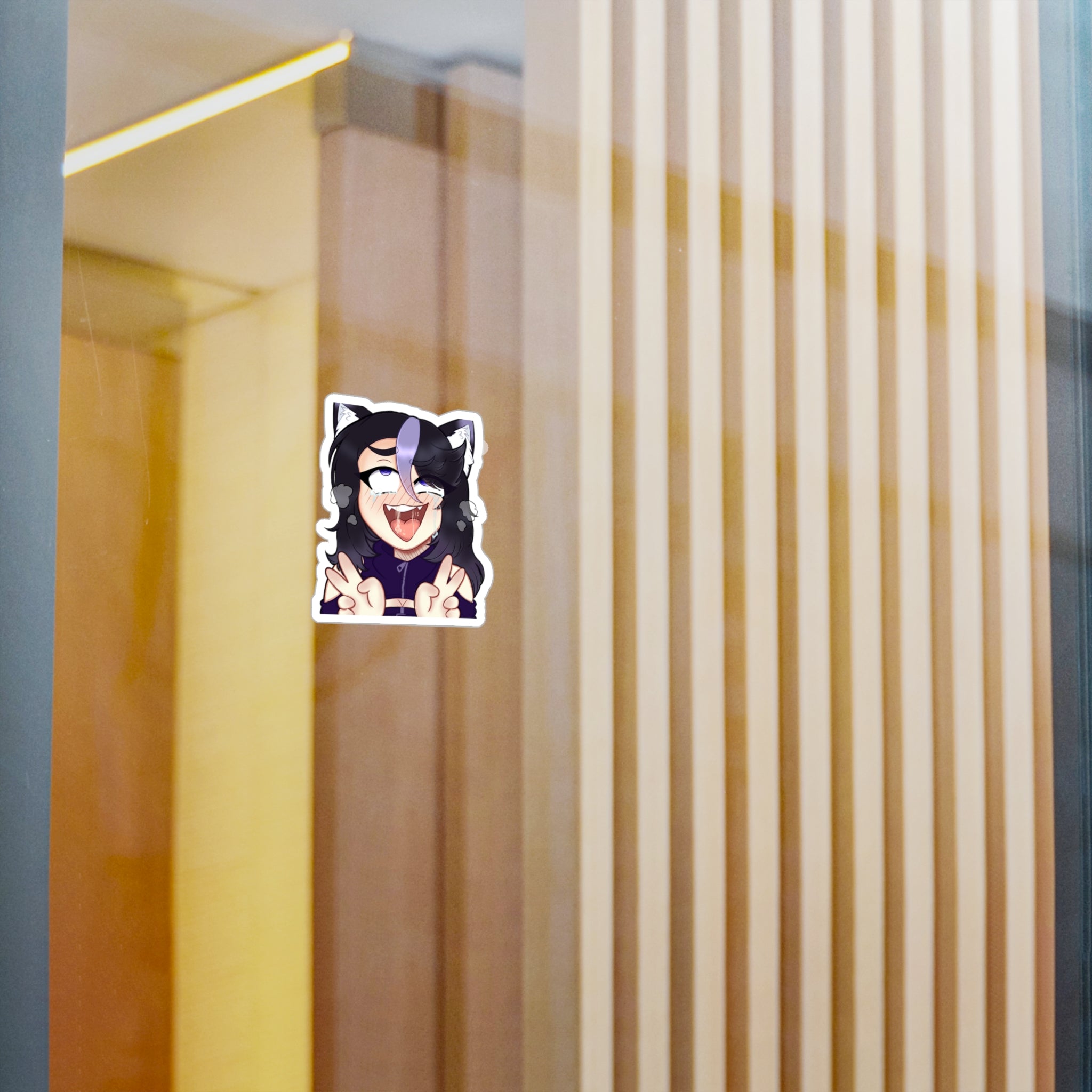 Starry Bean "Ahegao" Decal
