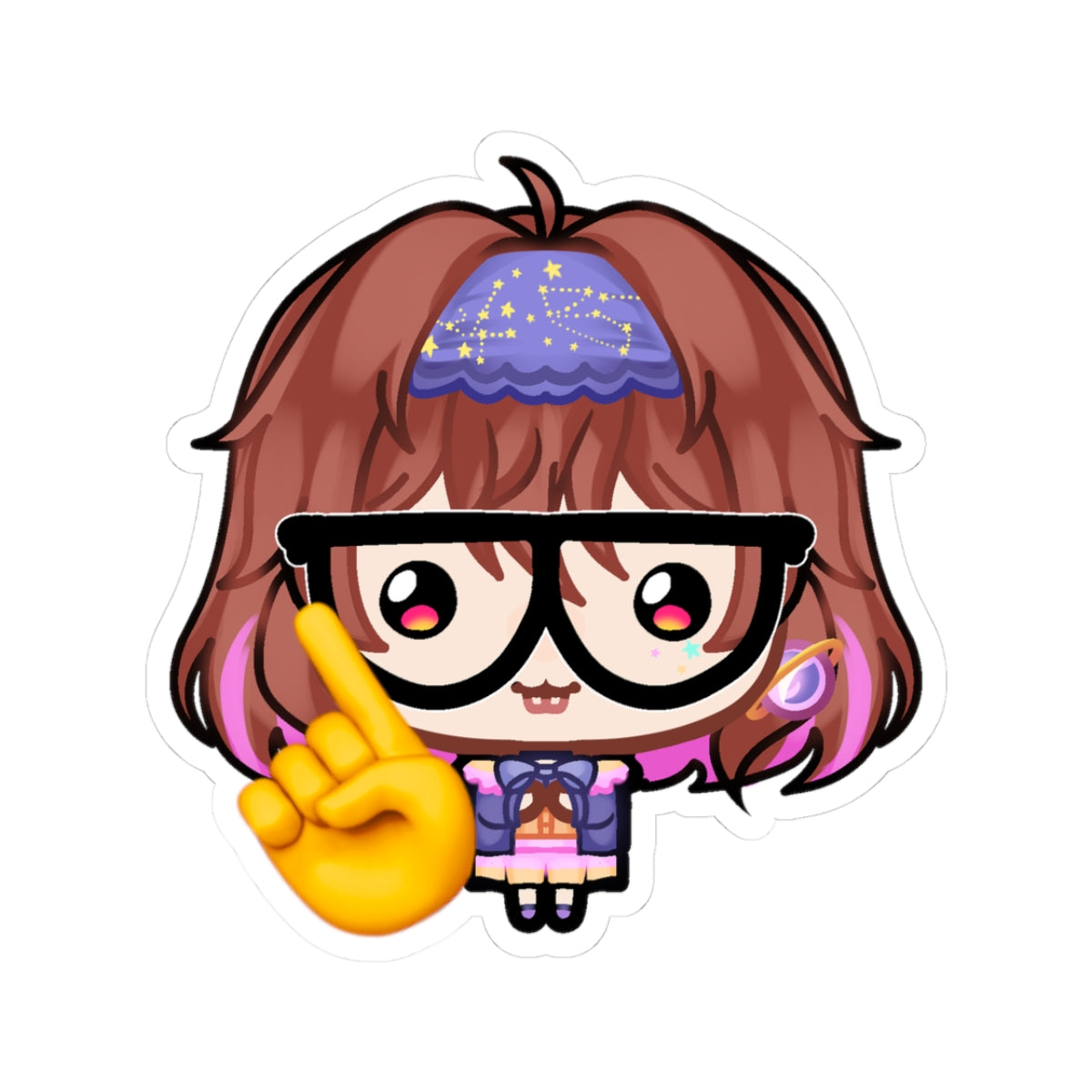 LunarNovaa "Erm Actually" Sticker