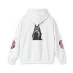 Solace Plum BW "Blep" Designer Hoodie