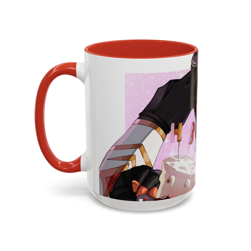 LadyKnightLynk "HBD" Accent Mug