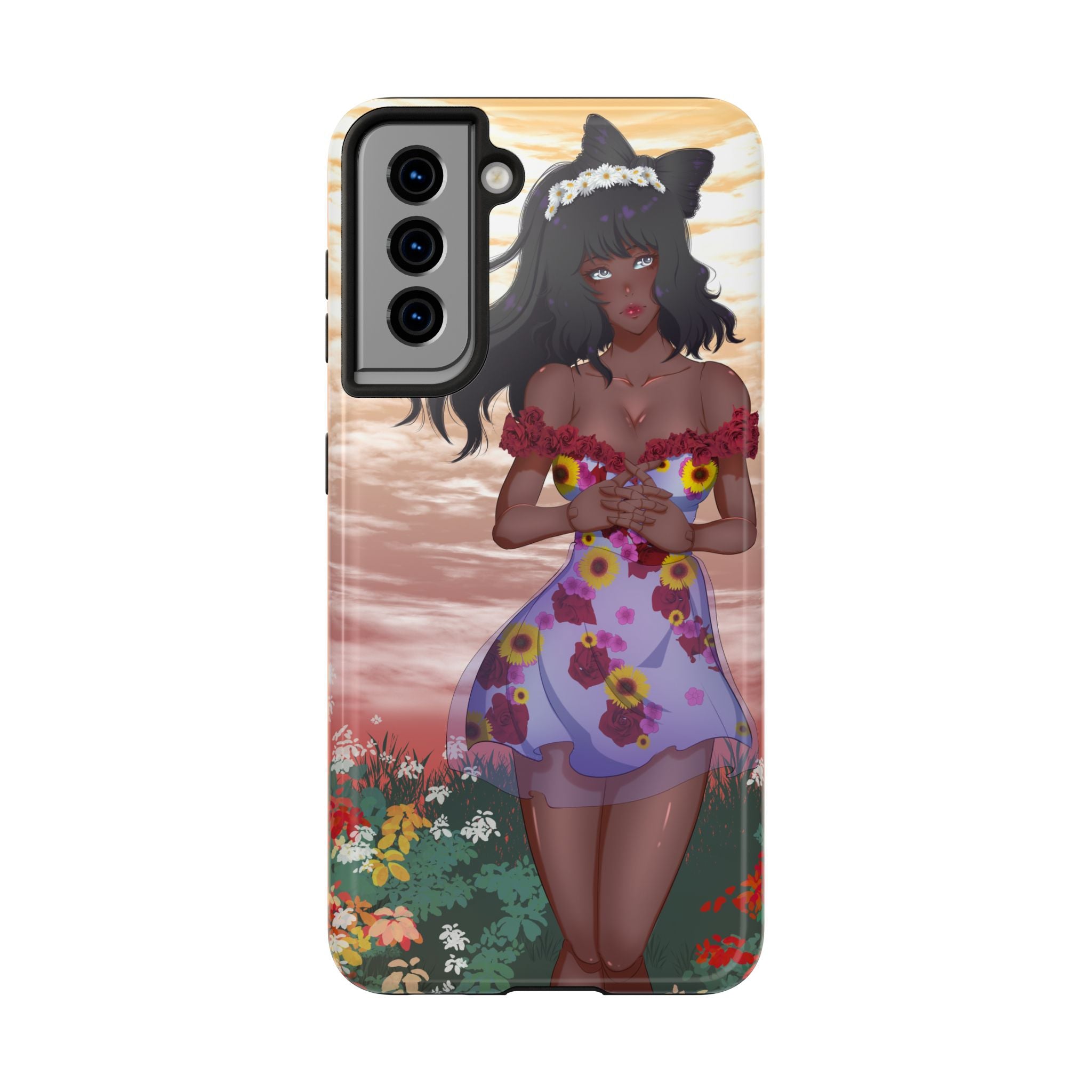 Vinnia Valentine "Rose Graden" Tough Phone Case