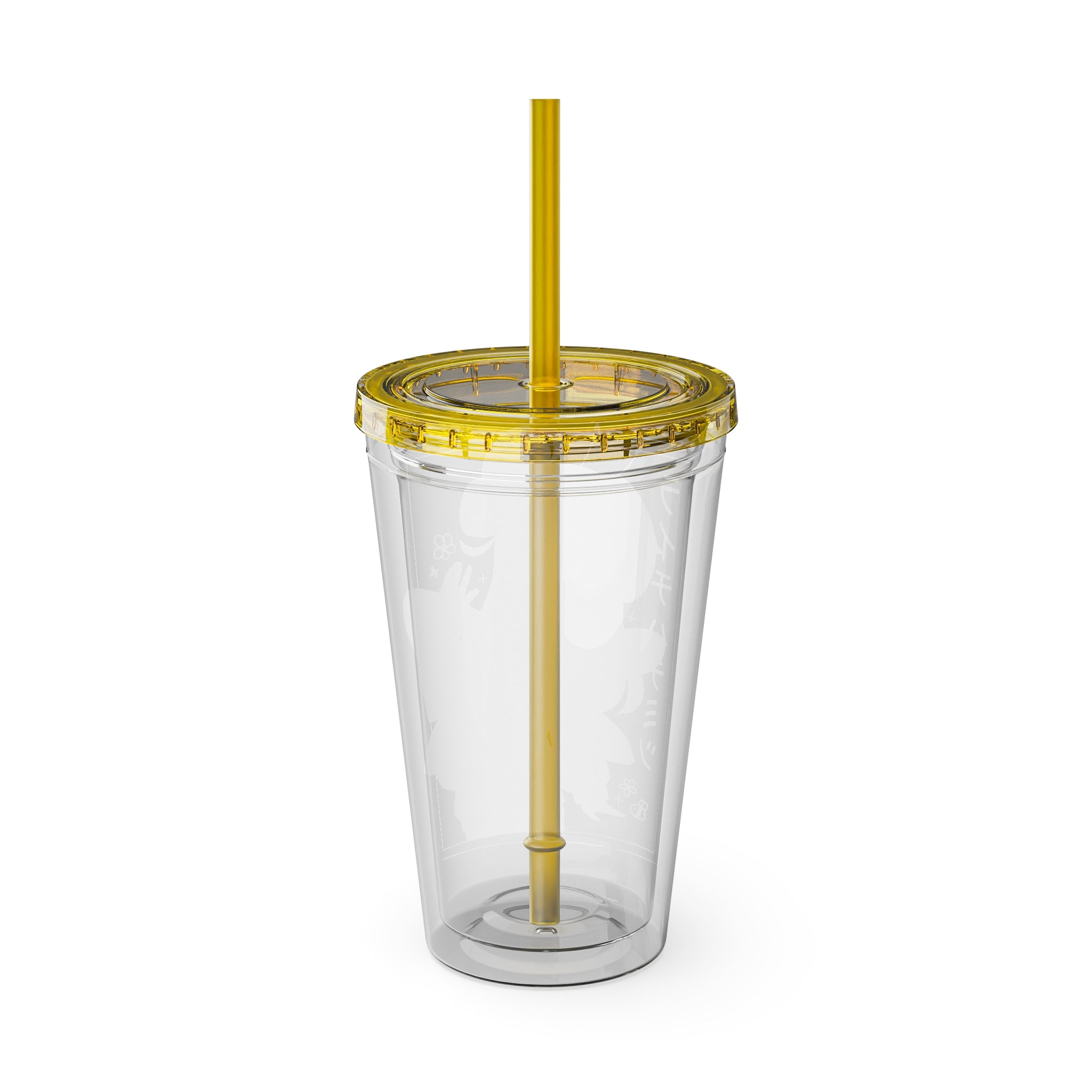 Lychibe "Monochrome Bee" Acrylic Tumbler