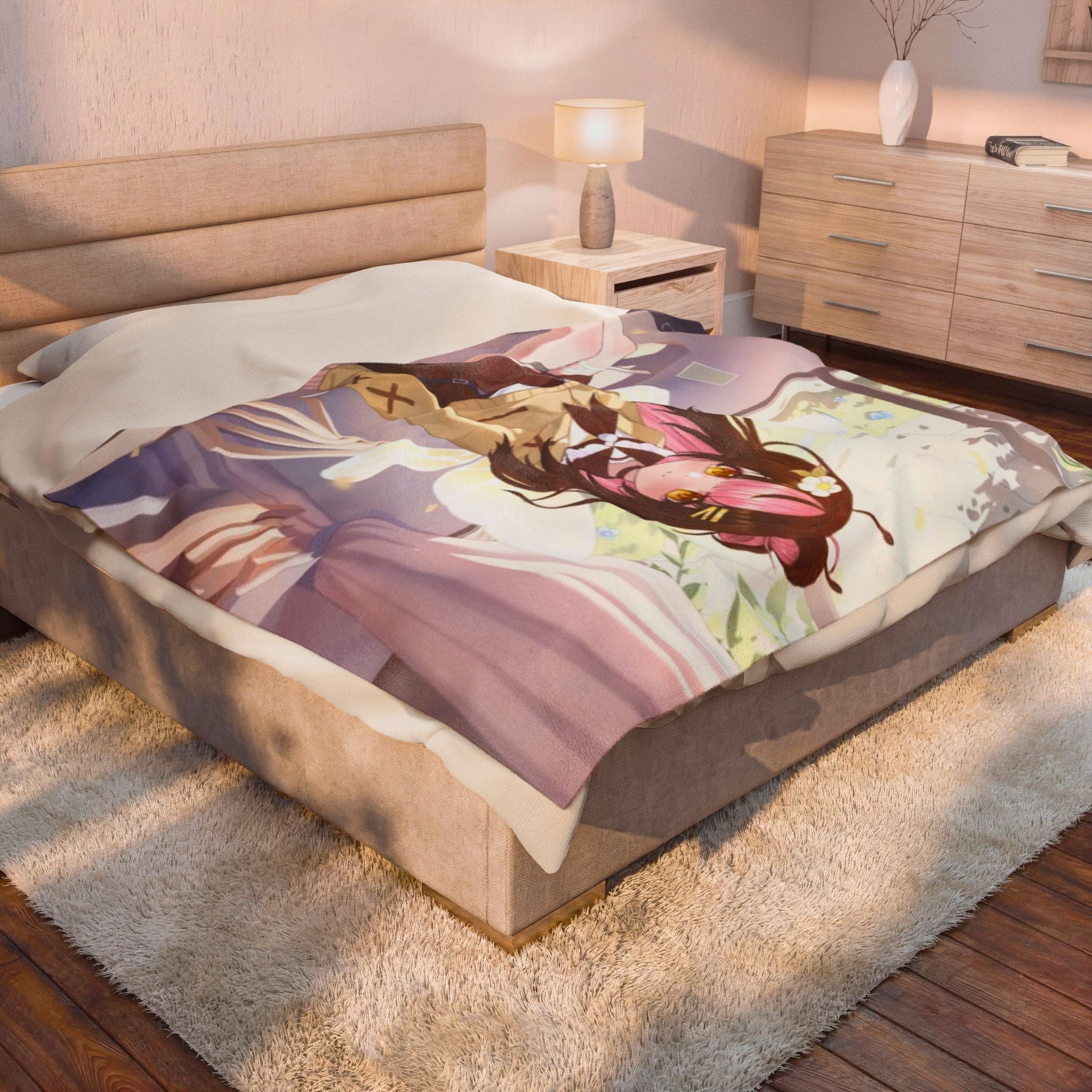 Lychibe "School Bee" Plush Blanket