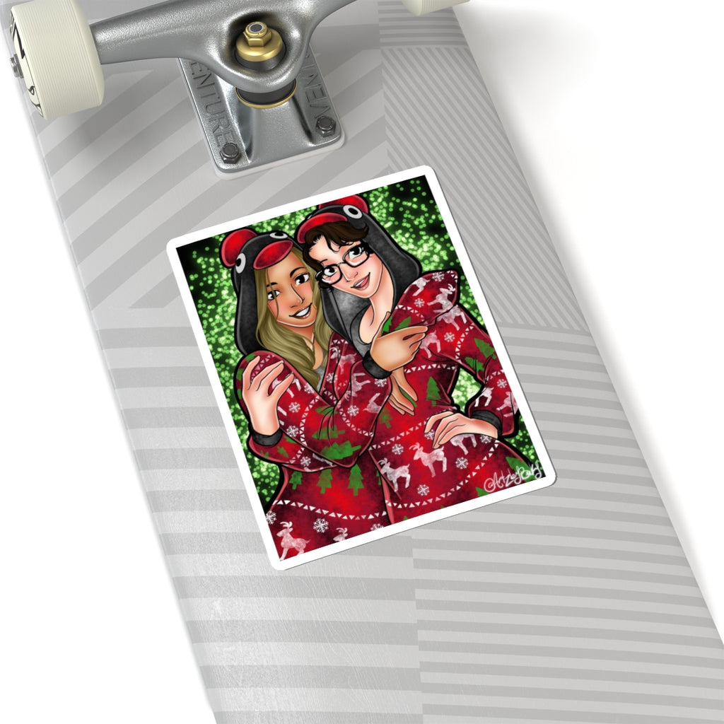 AmandaLeighCosplay "Christmas PJ Party" Sticker