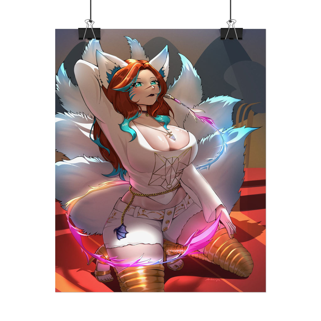 Luna Fujimaru "Radiant Vixen" Poster