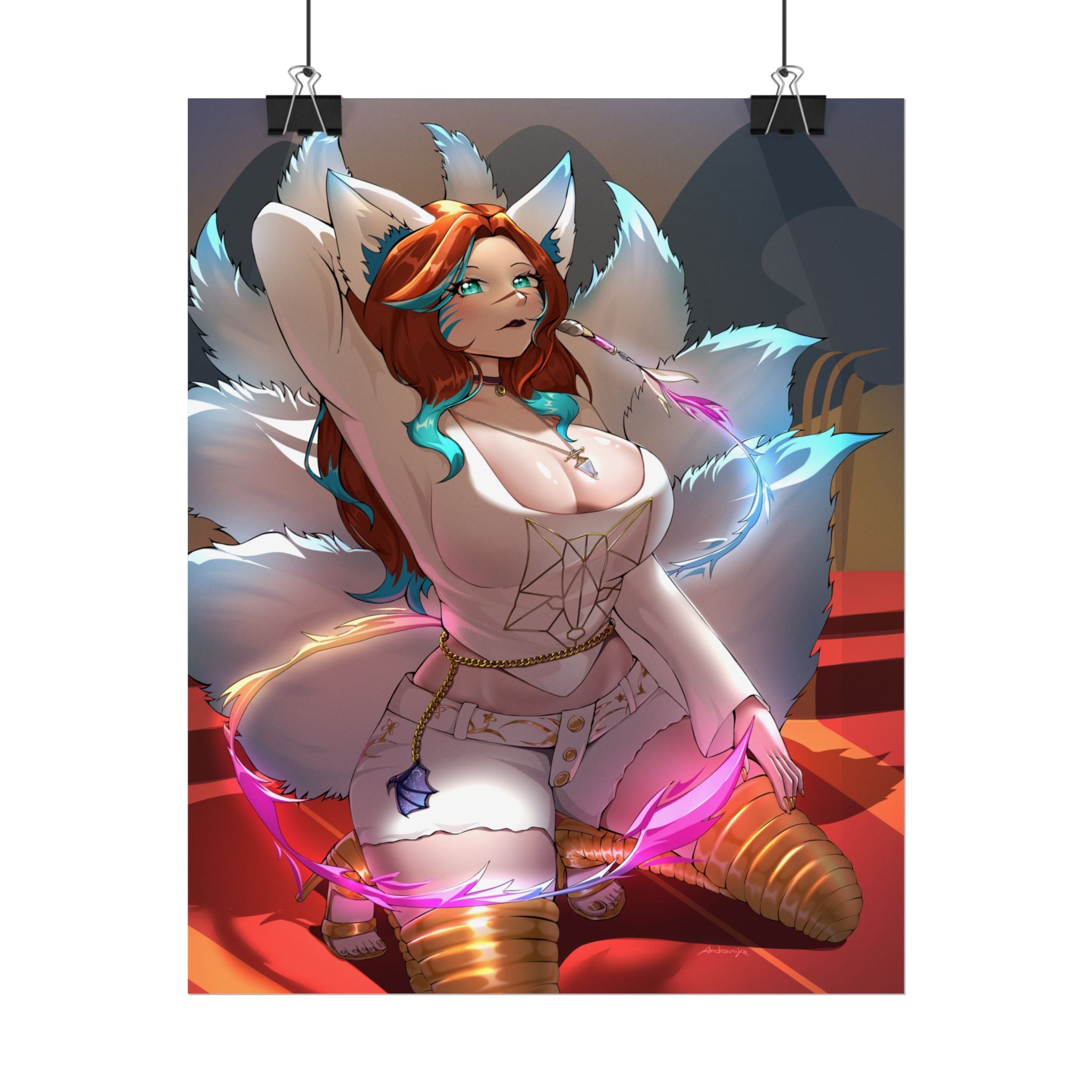 Luna Fujimaru "Radiant Vixen" Poster