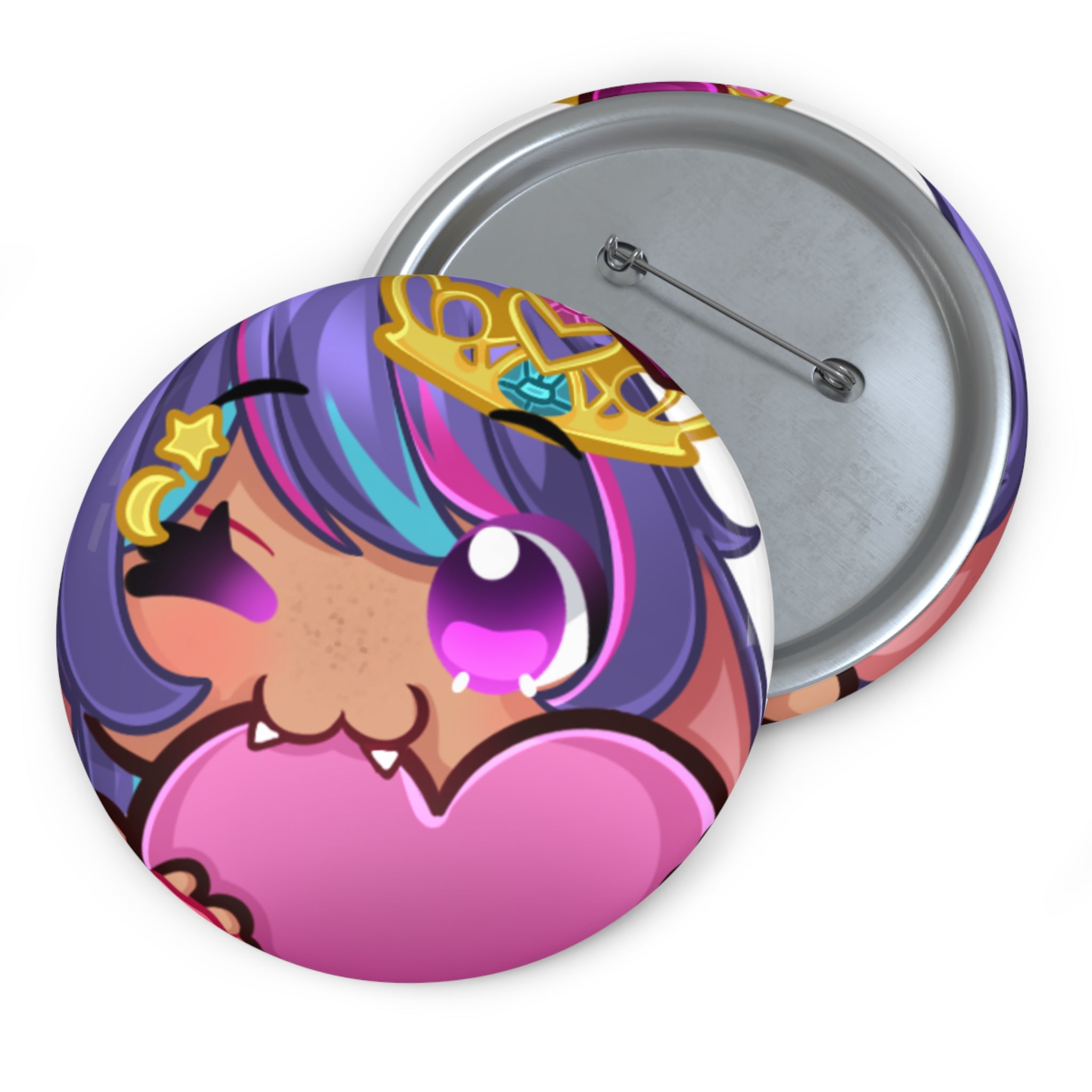 LopiLuna "Love Chu~" Button Pin