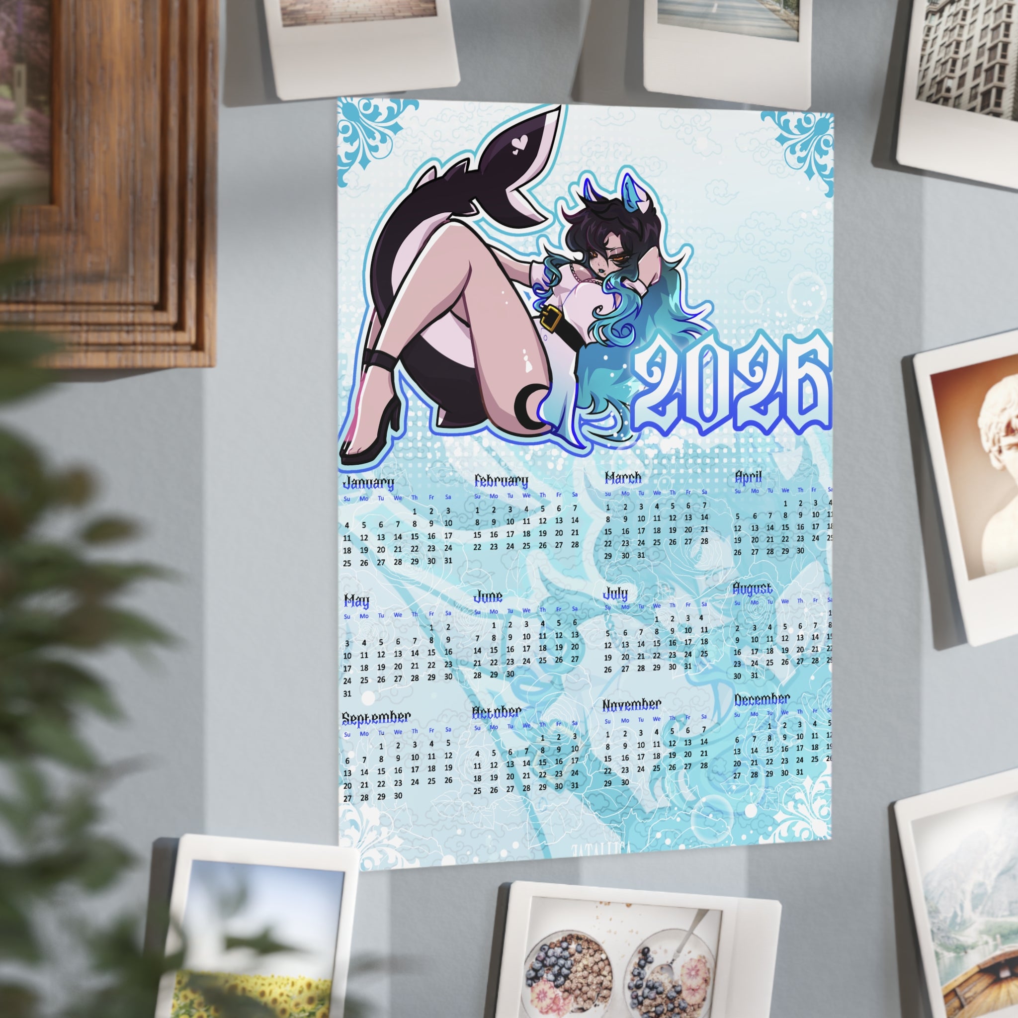 Sereana 2026 Calendar Print