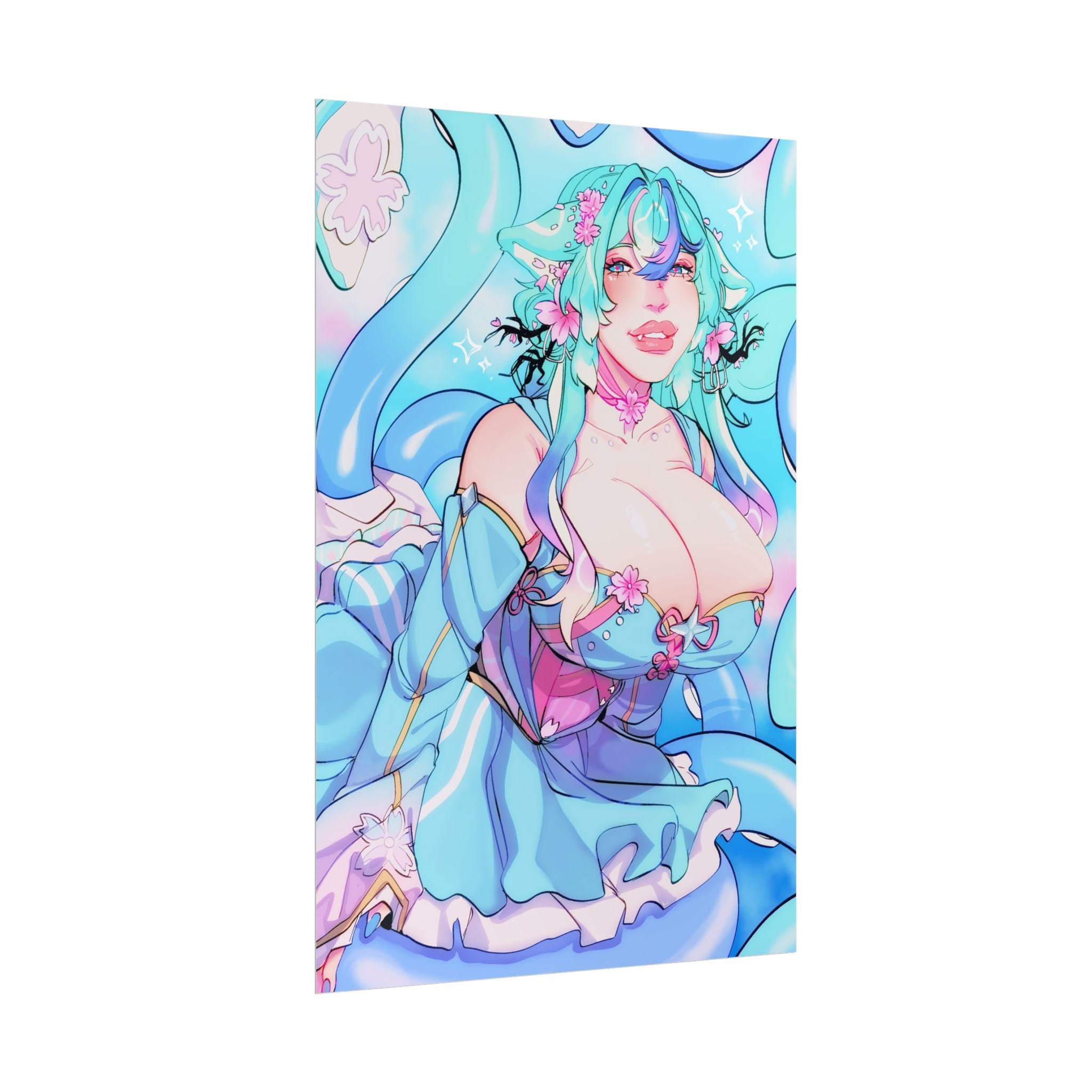 Eggie Weggie "Blossom Tide" Poster