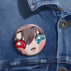 RockLoLove "Cheek Squish" Pin Button