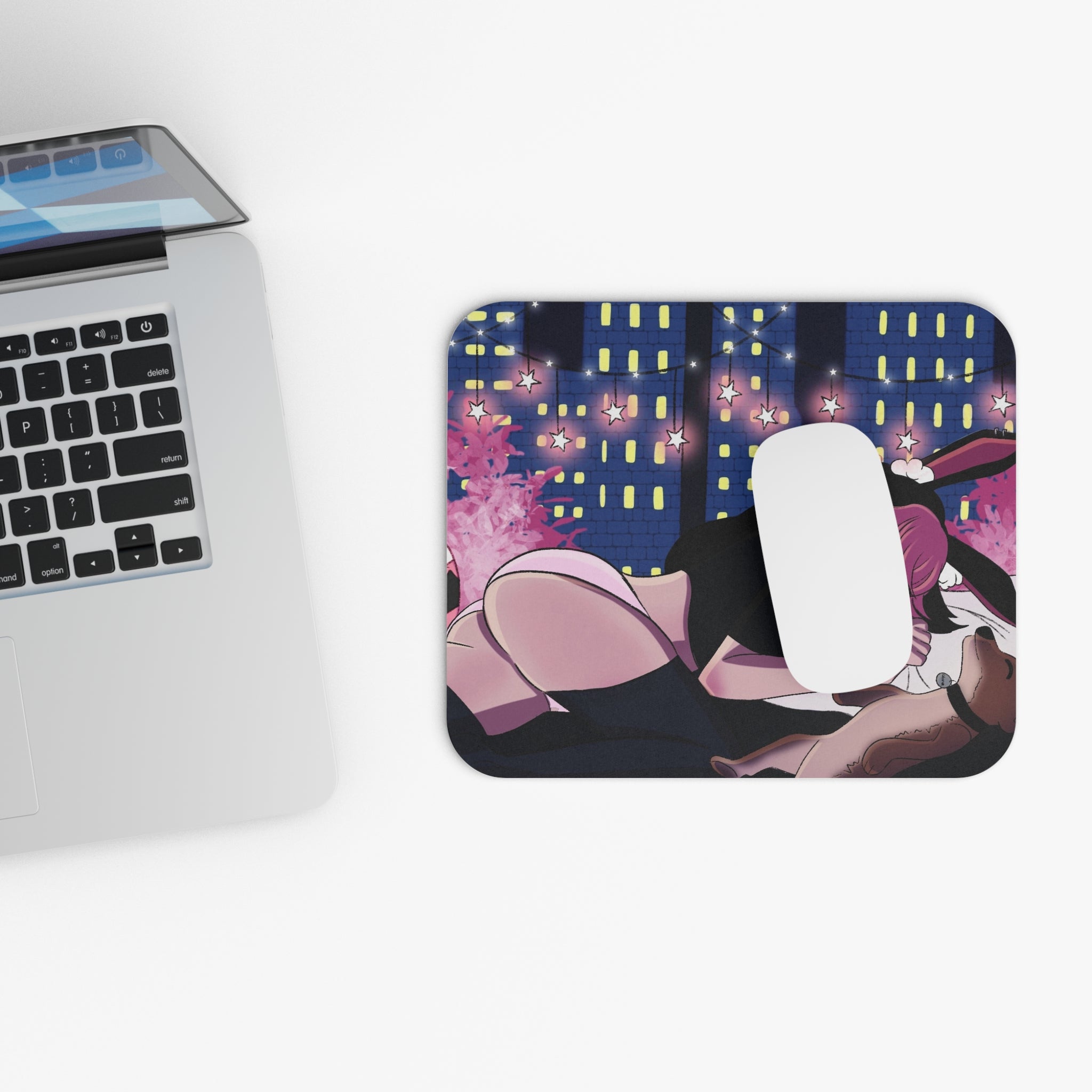 Solace Plum Sleeping Mousepad