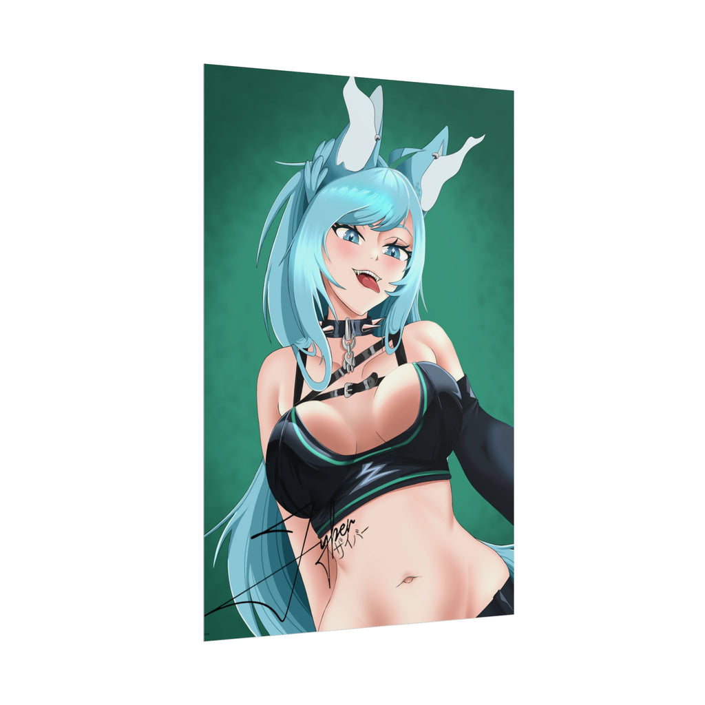 ZyberVT "Tongue Out" Poster