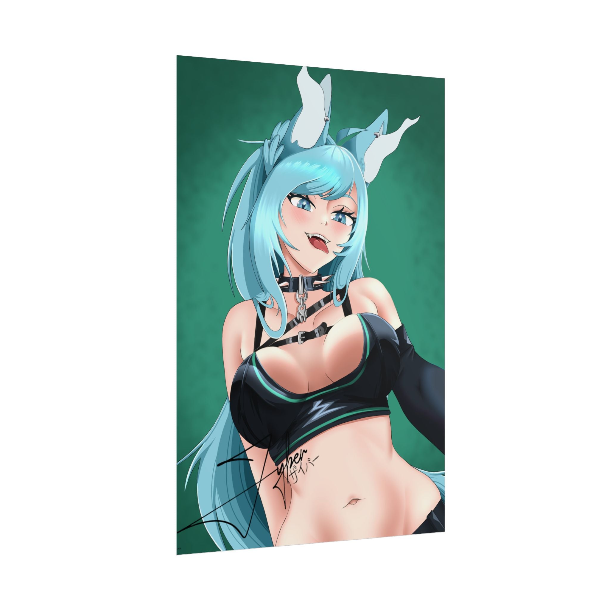 ZyberVT "Tongue Out" Poster