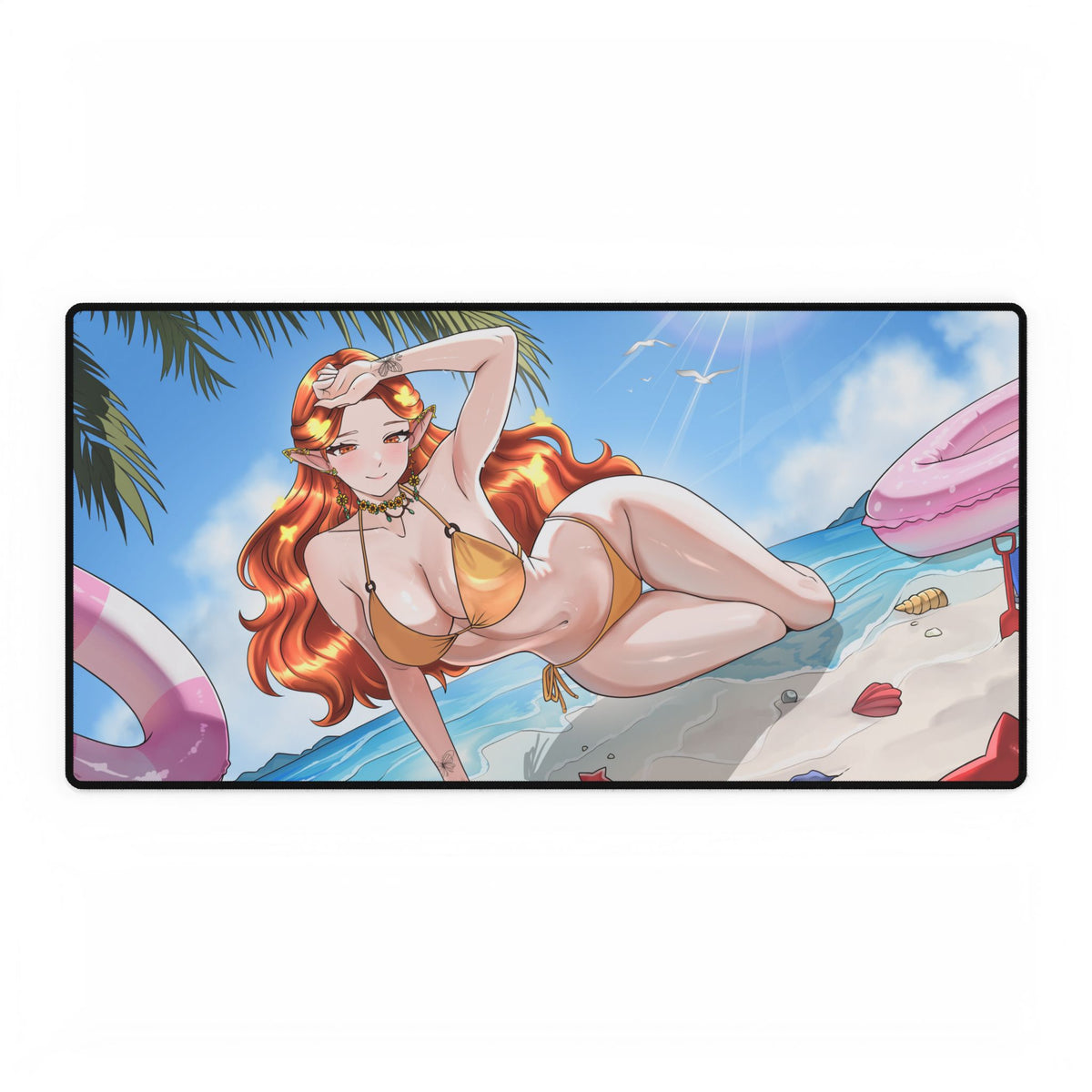AzureBay "Summer Thriving" XL Plus Deskmat
