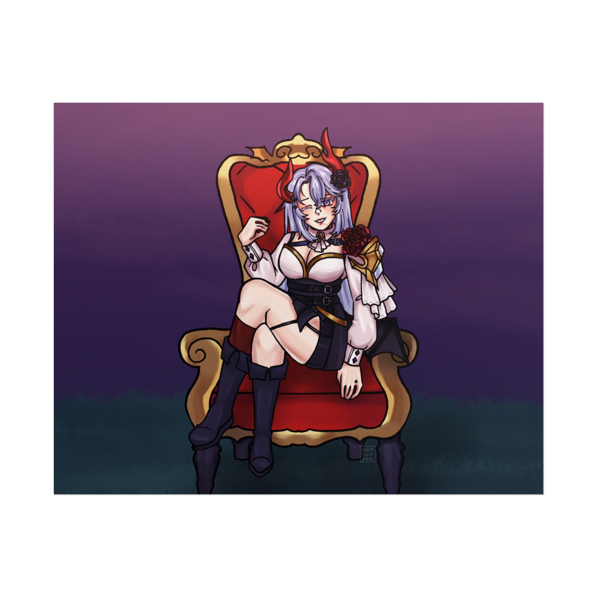 Velorina "Throne" Poster
