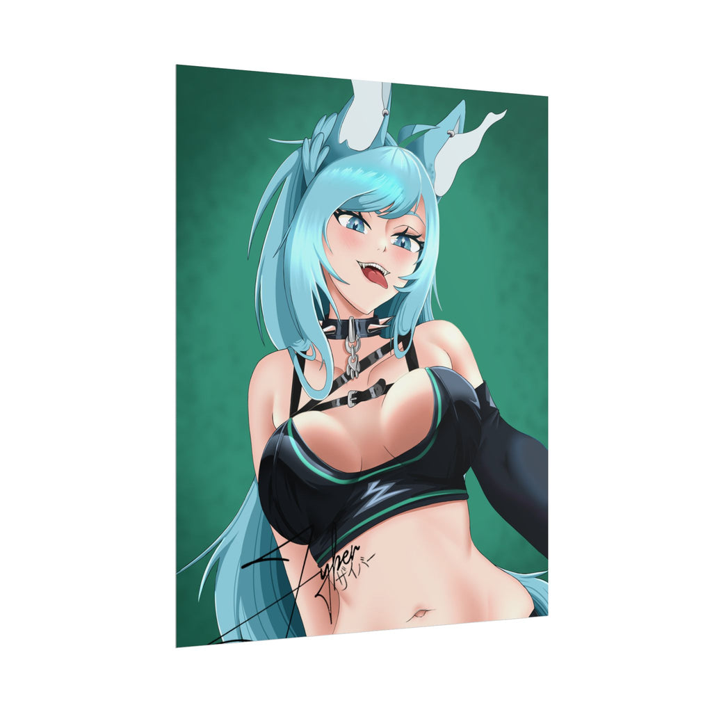 ZyberVT "Tongue Out" Poster