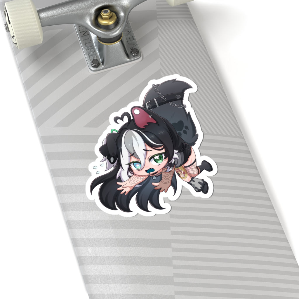 dognamedKats "Dangling" Sticker