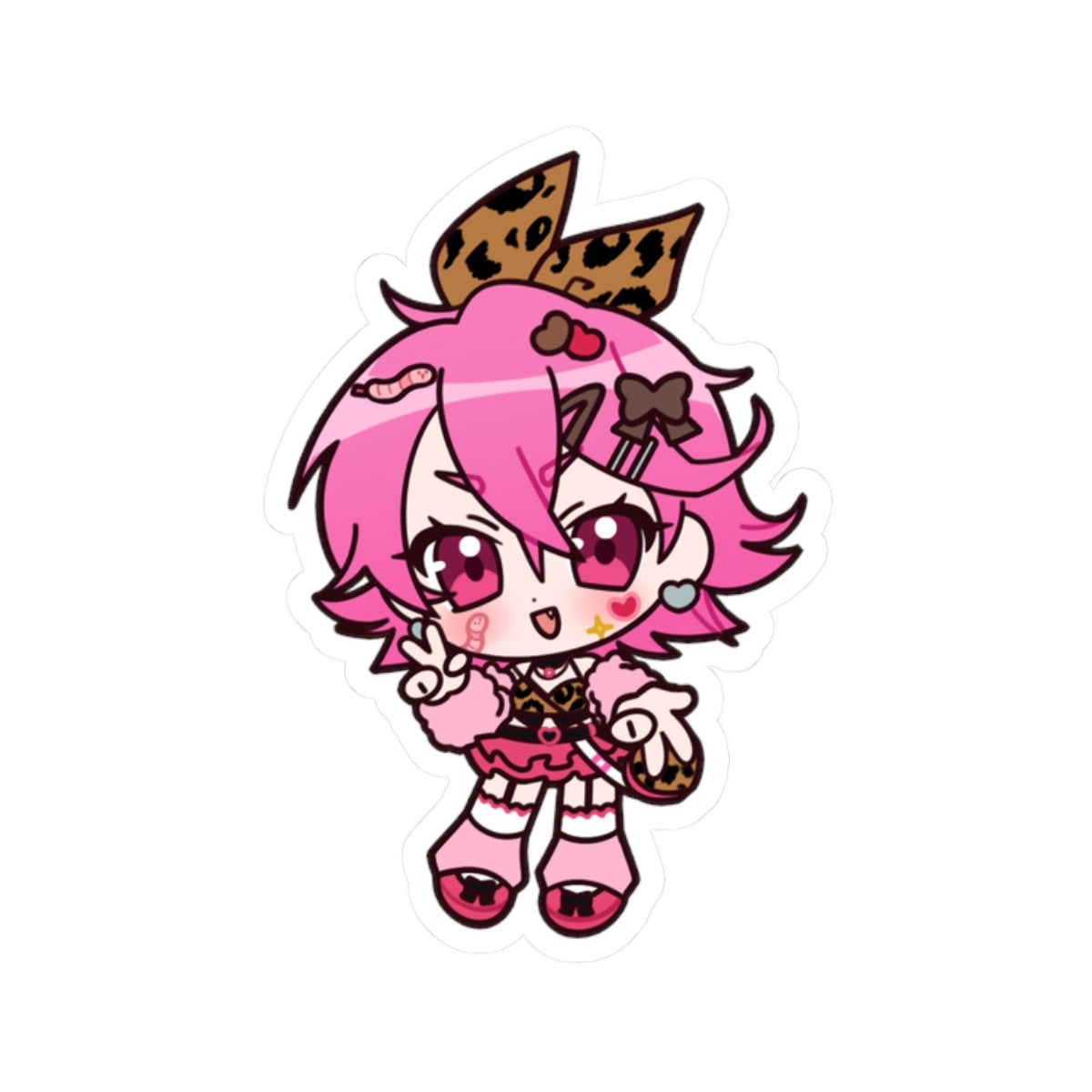 Nita Ironvale "Gyaru Peace" Sticker