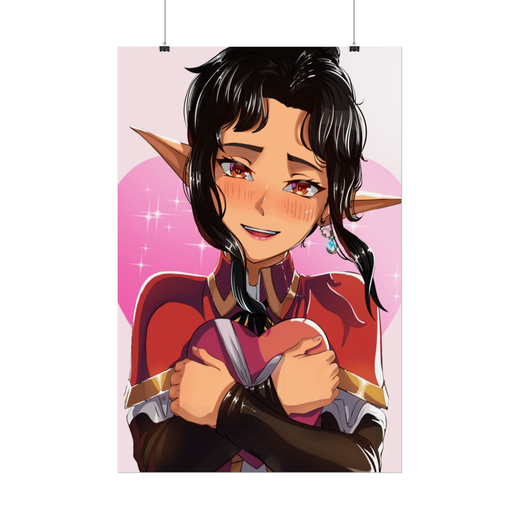 LadyKnightLynk "Love Heart" Poster