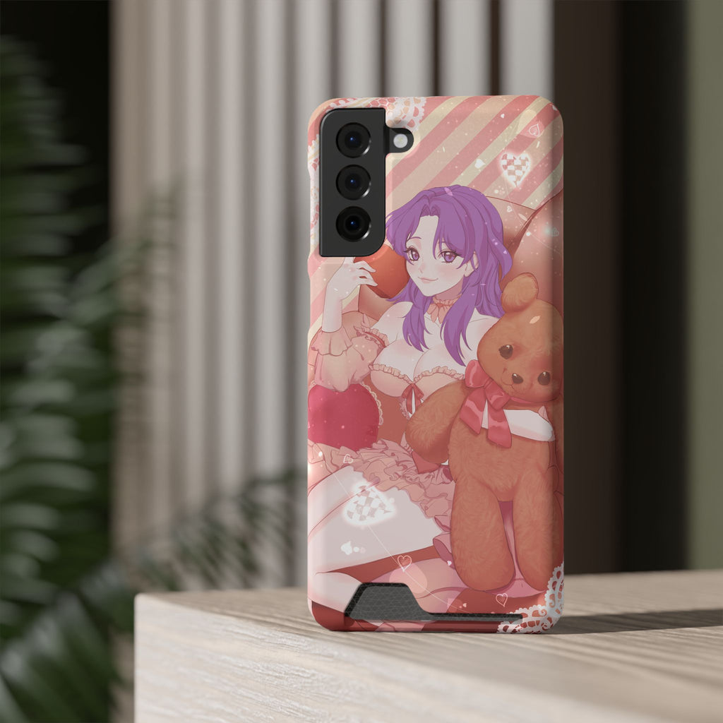 Angelica Phone Case With Card Holder
