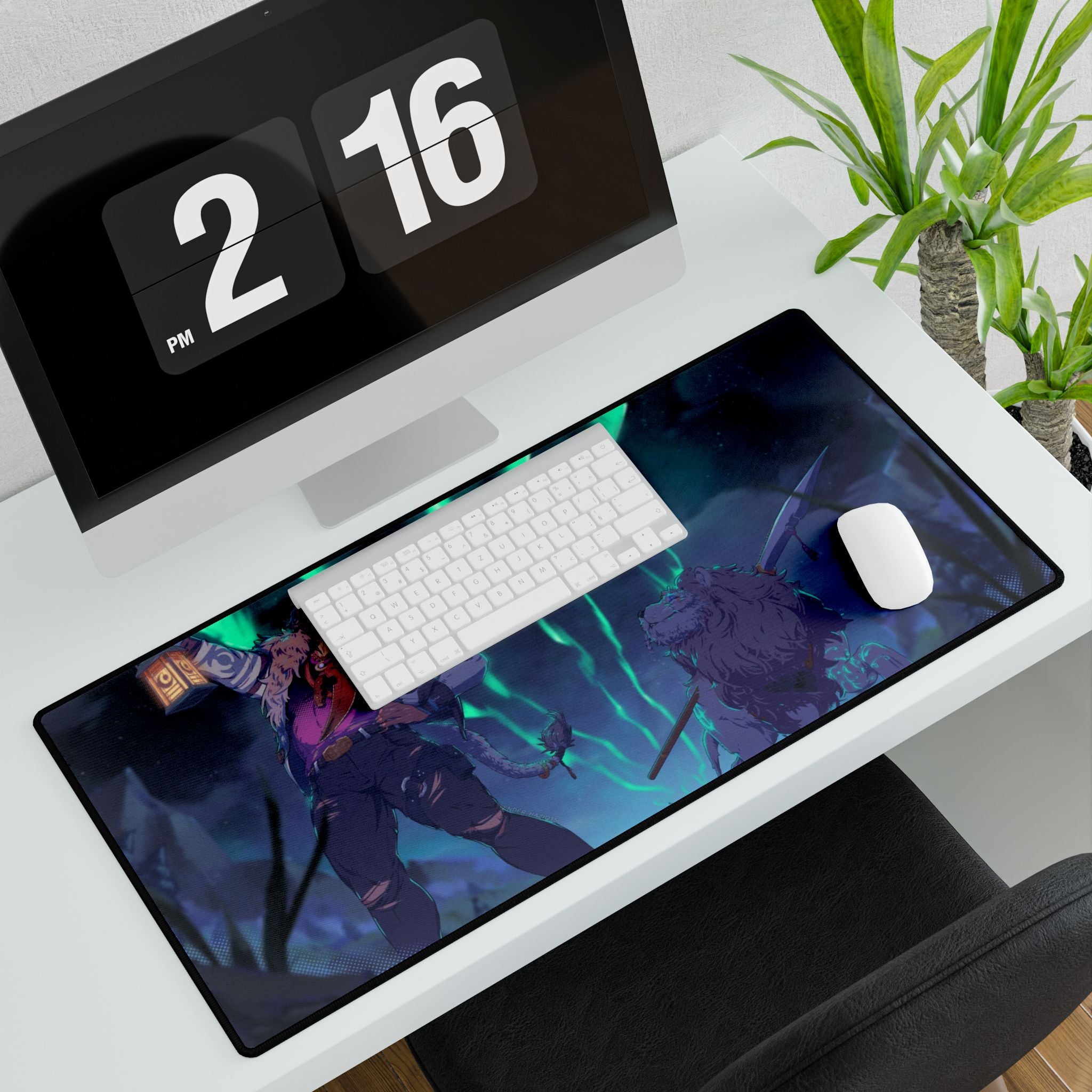 Breanu "Borealis Night" XL Plus Deskmat
