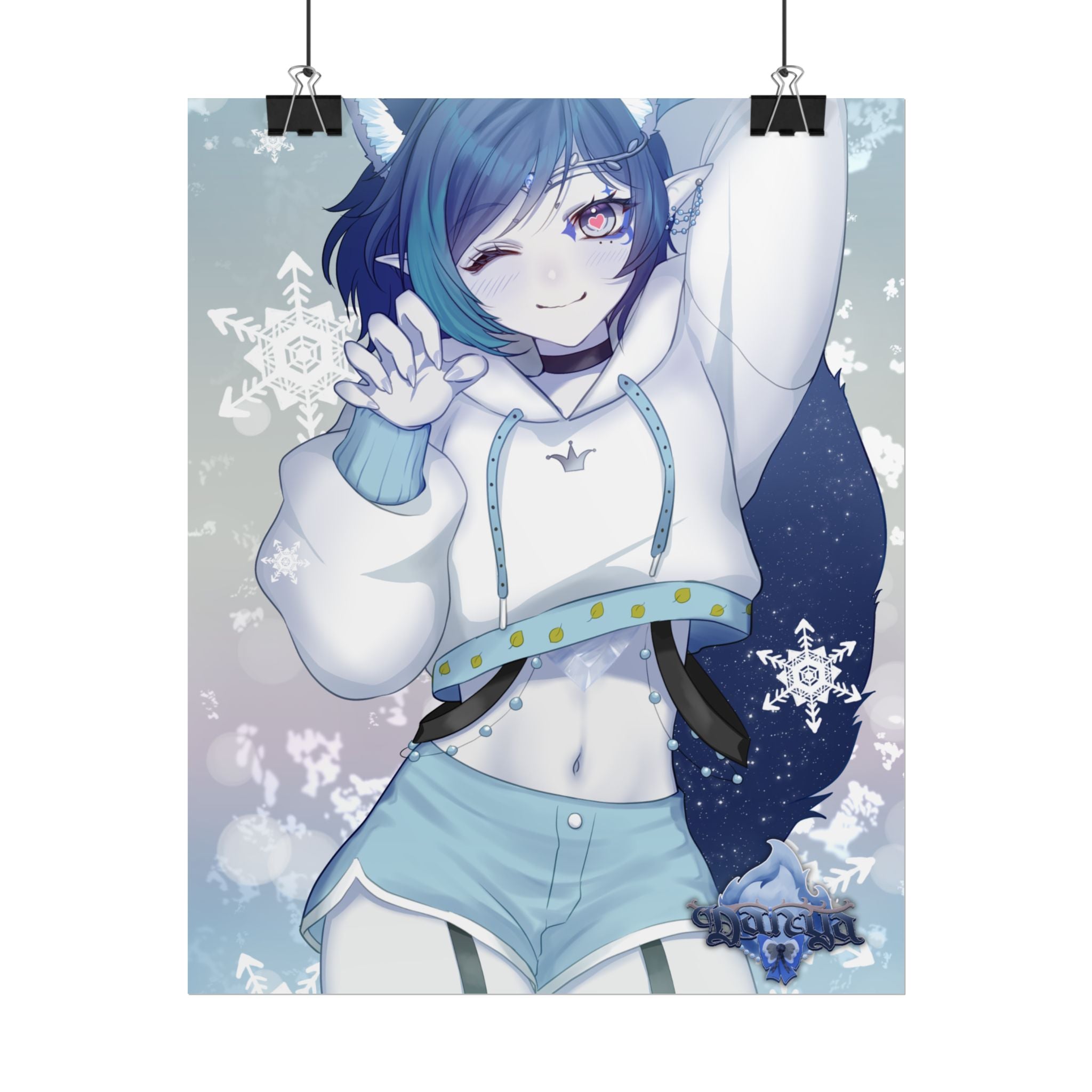 Danya "Frozen Sparkle" Poster