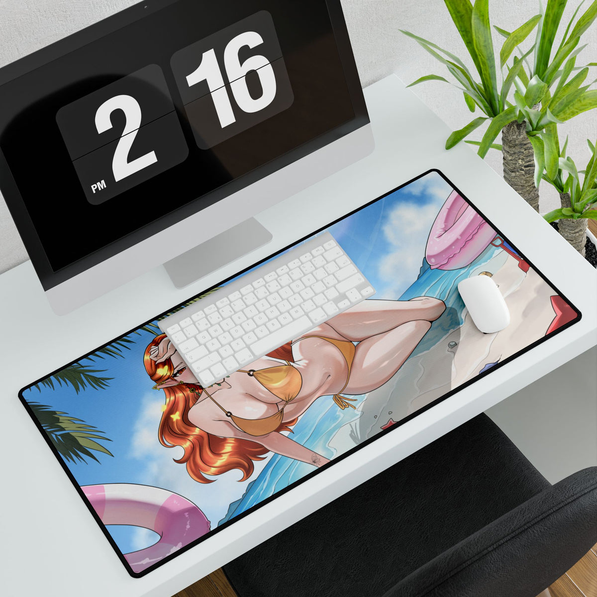 AzureBay "Summer Thriving" XL Plus Deskmat