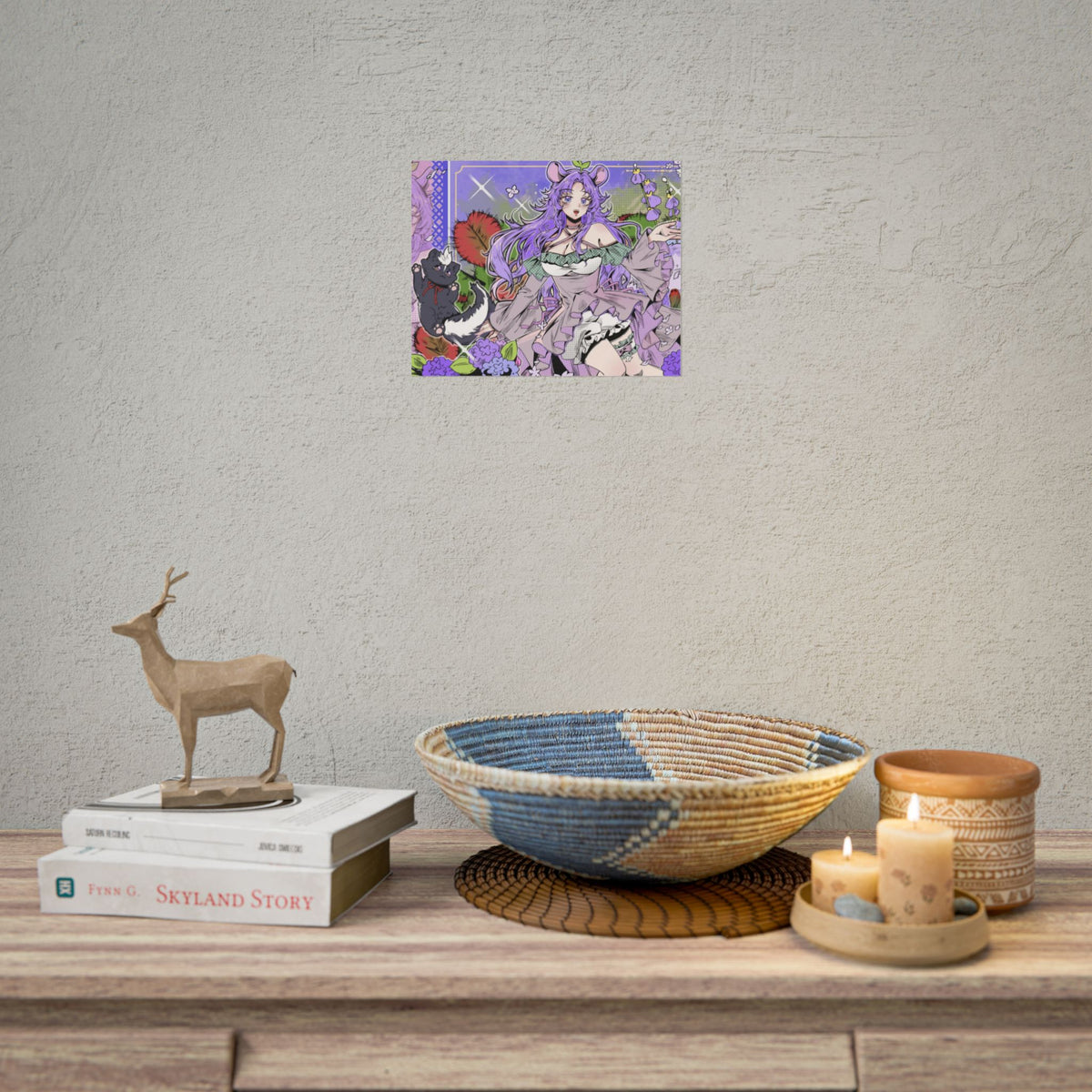 VerbenaVT "Stylized Garden" Poster
