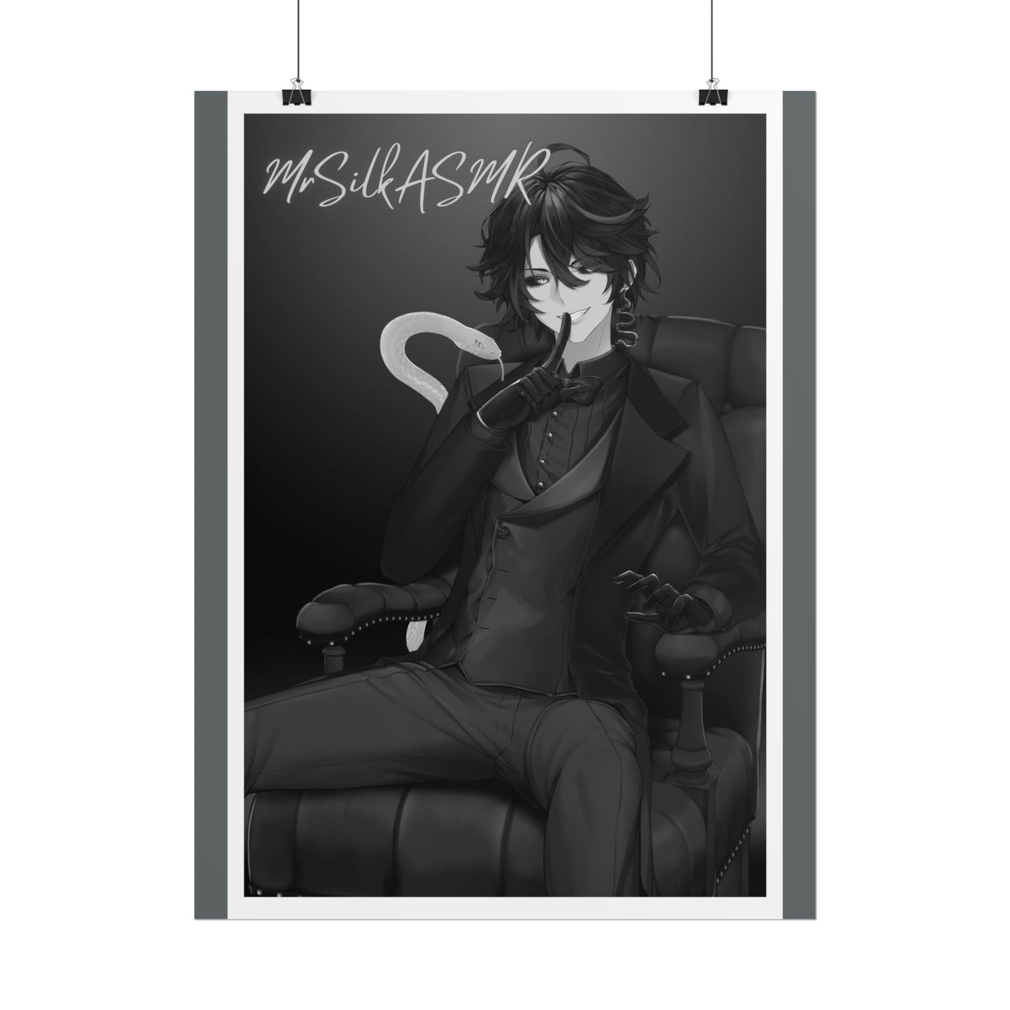 Mr Silk "Shh" Poster