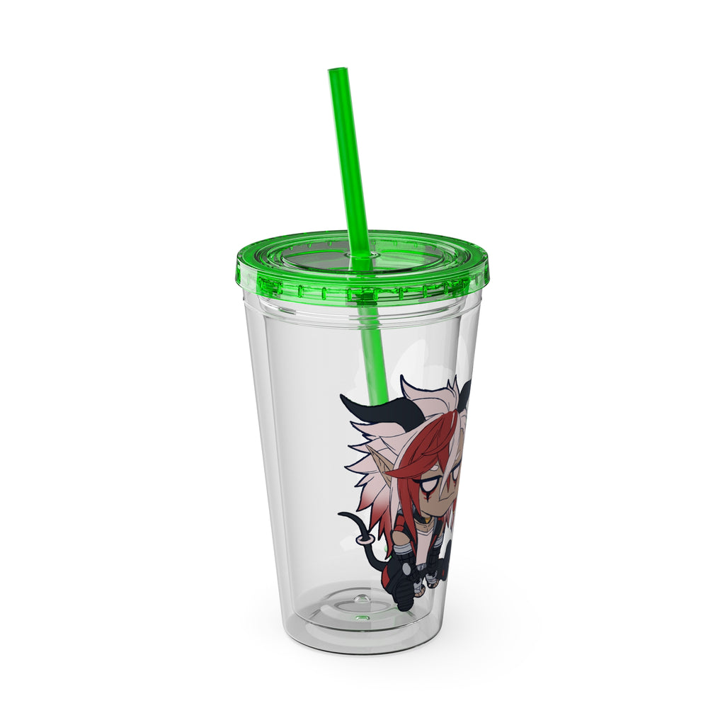TwylaStyx "Om Nom" Acrylic Tumbler
