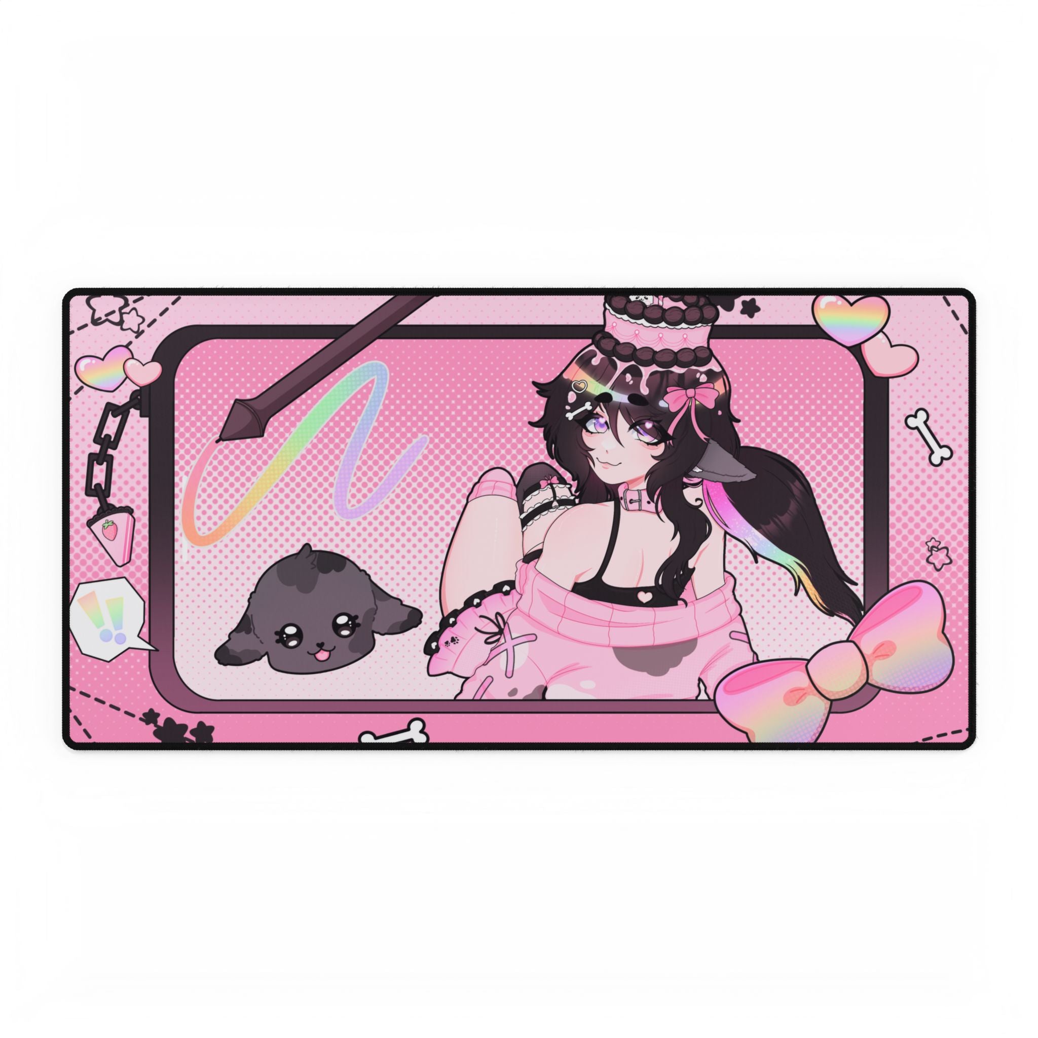 YorkiTeabagz XL Plus Deskmat