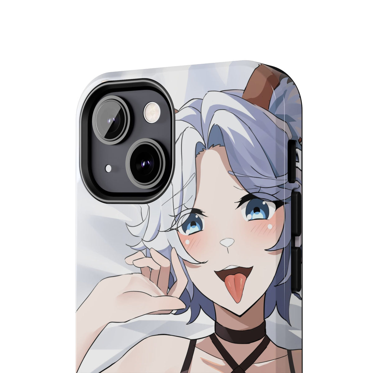 hauntedcorgi "Tongue Out" Phone Case