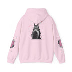 Solace Plum BW "Blep" Designer Hoodie