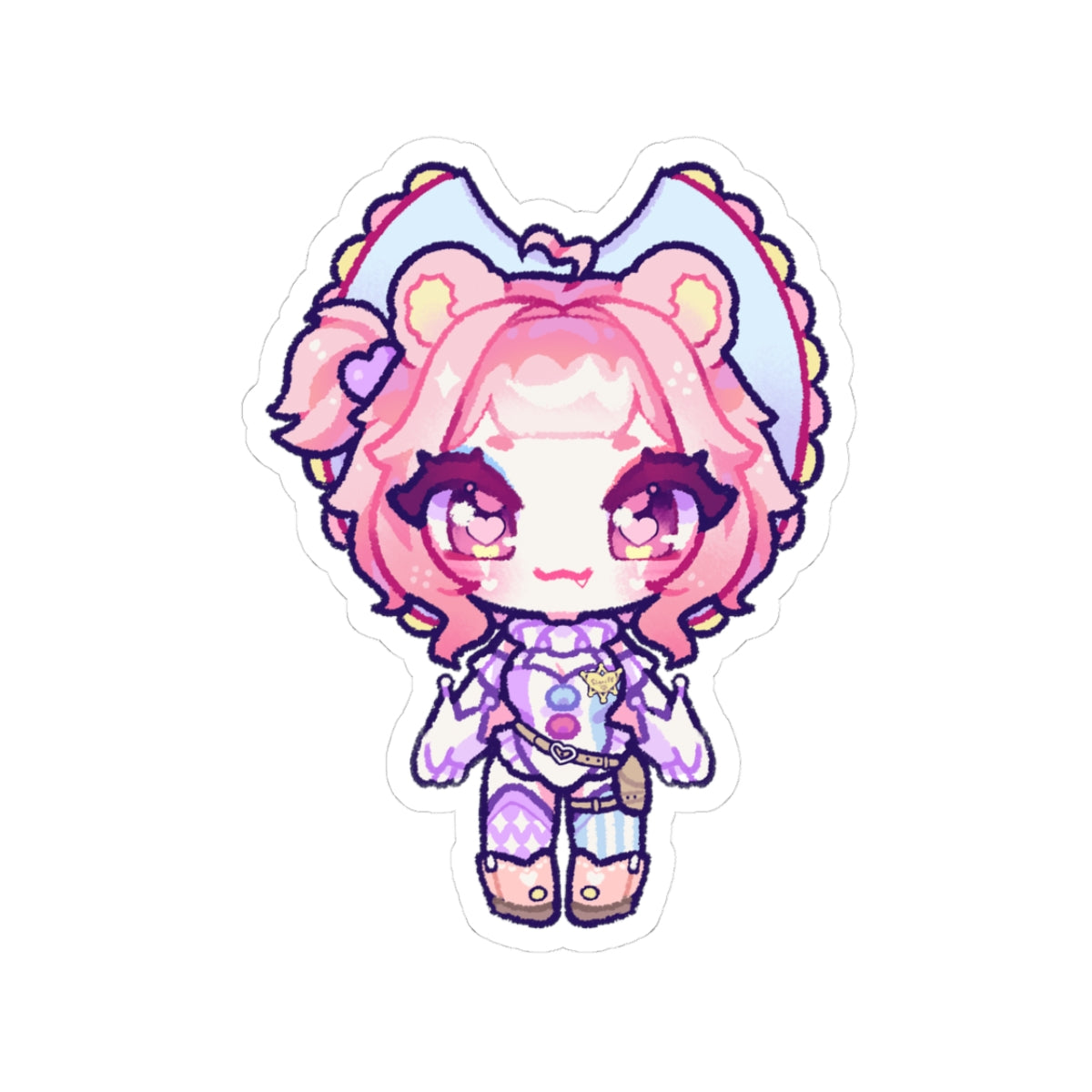 Pantsuwu "Smol" Sticker