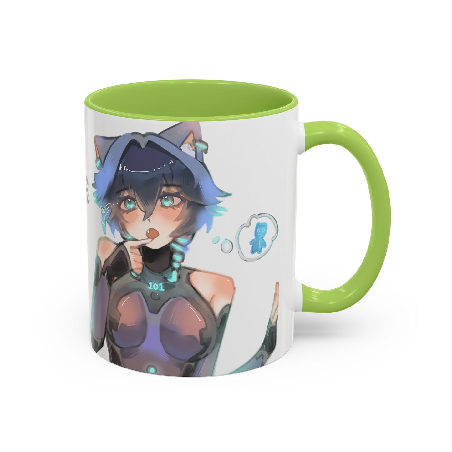 Eilucat Painted Mug