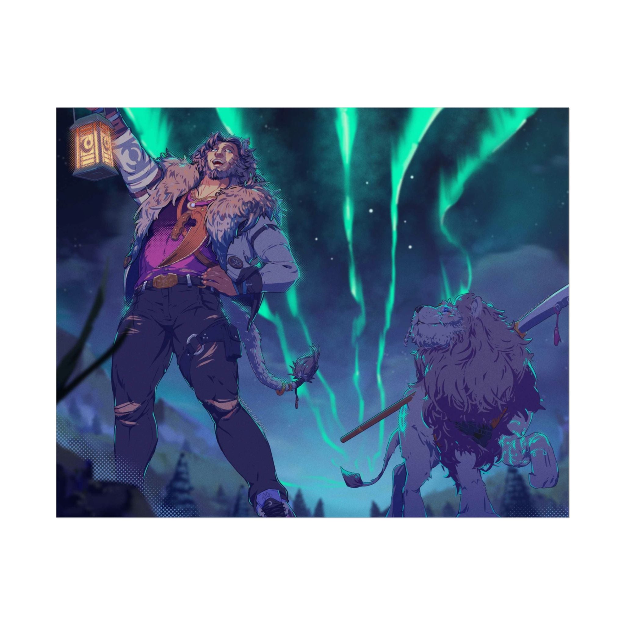Breanu "Borealis Night" Poster