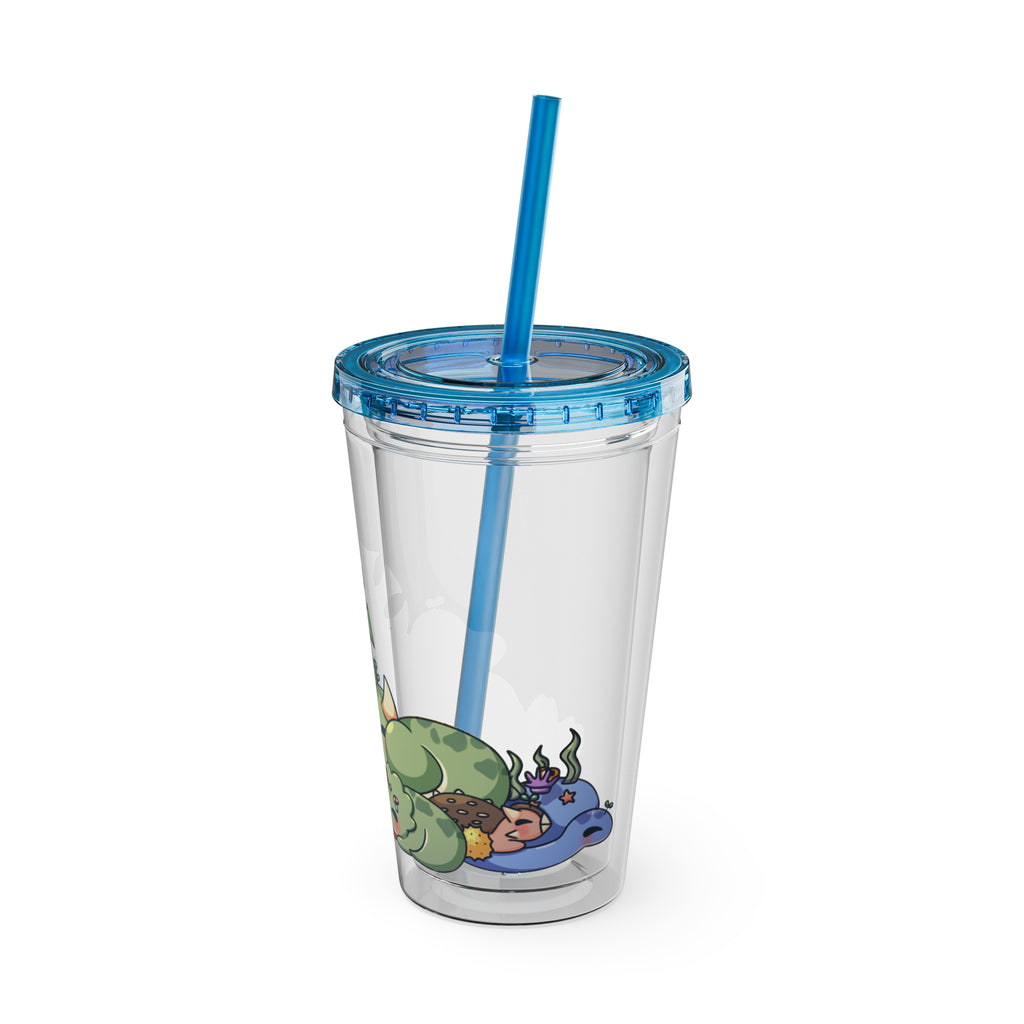 DinoSpr0ut "Family Nap" Tumbler