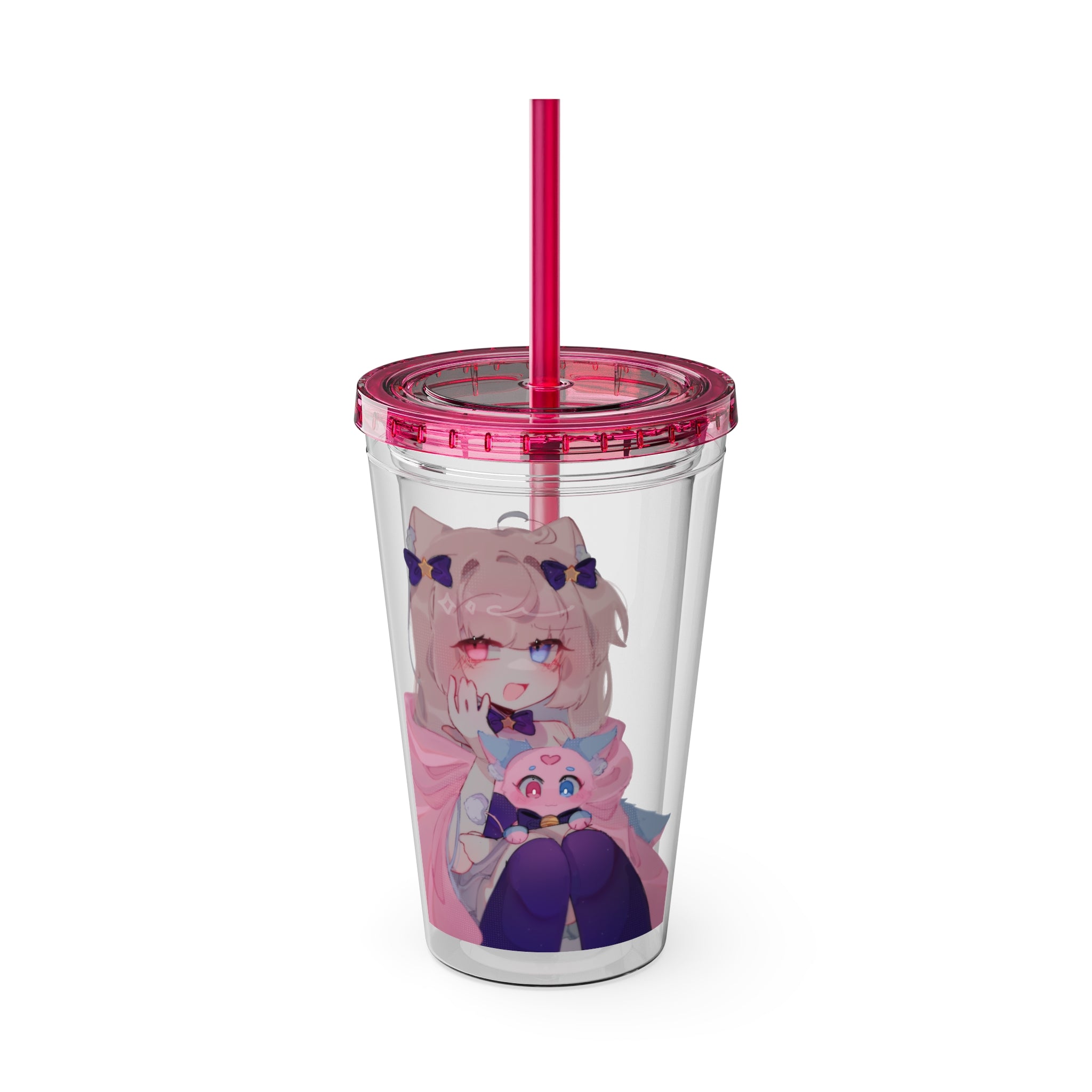 Cozy Nighty Neko Tumbler