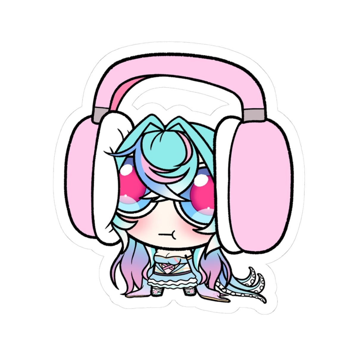 Eggie Weggie "Can't Hear Ya" Sticker