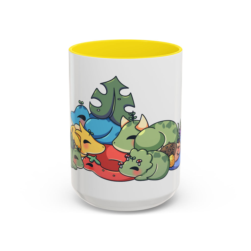 DinoSpr0ut "Family Nap" Mug